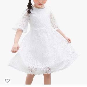 Brand New White Girls Dress